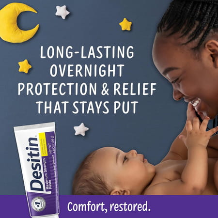 Desitin Baby Diaper Rash Maximum Strength Original Cream 4.8 Oz 136 Gm