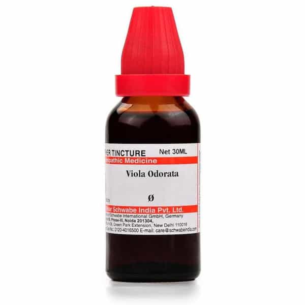 Dr. Willmar Schwabe India Viola Odorata Mother Tincture Q 30 Ml
