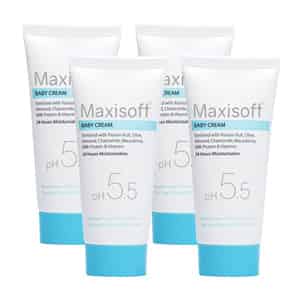 Maxisoft Baby Cream | Ph 5.5 | Tube | 50 Gm | Pack Of 4