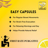 Prime Easy Ayurvedic Capsules For Constipation / Ibs / Gas / Acidity Relief - 100n