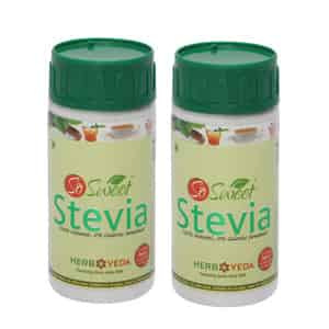 So Sweet Stevia Powder100 Gm Sugar Free Zero Calorie Sweetener ( Pack Of 2)