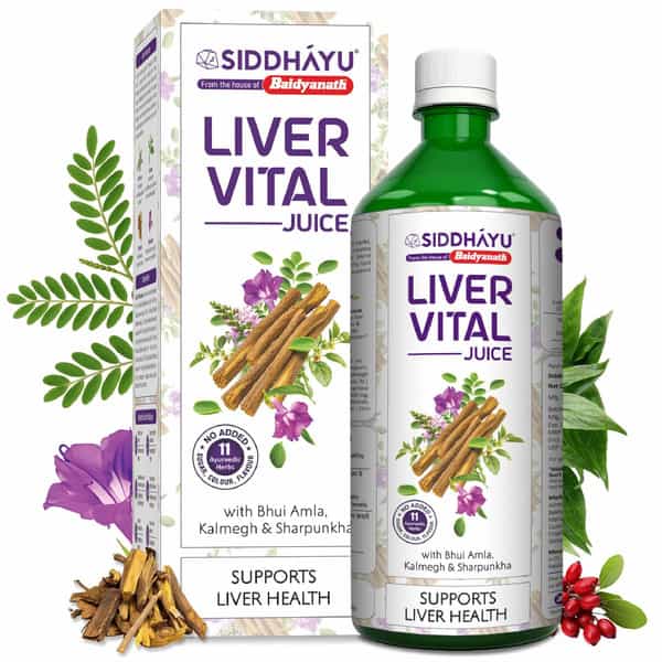 Baidyanath Asli Ayurved Liver Vital Juice 1L | Ayurvedic Herbs To Benefit Liver Health | Digestion