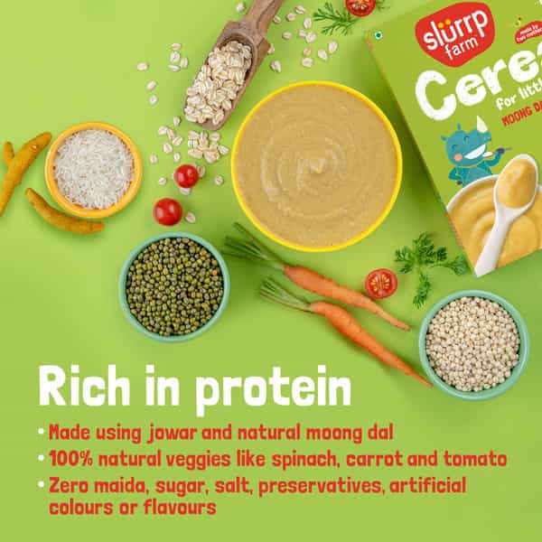 Slurrp Farm Cereal Moong Dal Khichdi 200G