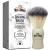 Man Arden Royal White Premium Shaving Brush With Ultra Soft & Absorbent Bristles&Long Handle