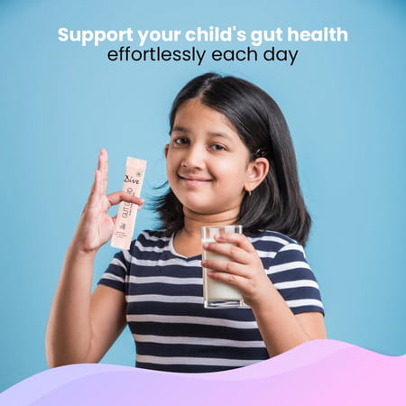 Dive Gut Guard Kids Tummy Care Pre & Probiotic Boost Your Child'S Gut Health Immunity 60 Days Pack