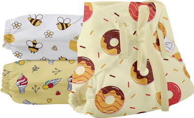 Buy SUPERBOTTOMS DRY FEEL LANGOT PACK OF ORGANIC COTTON BABY
