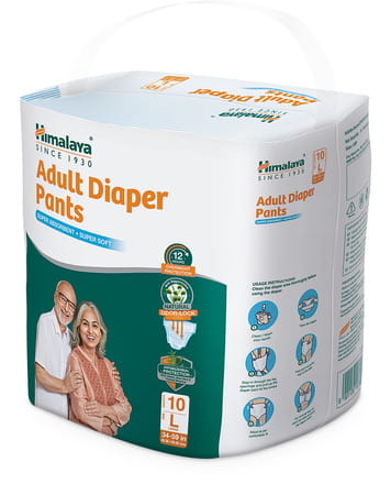 Himalaya Adult Diaper Pant Style Large Size Pack Of 10