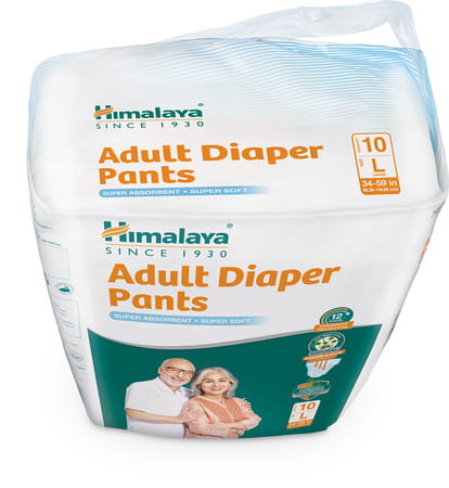 Himalaya Adult Diaper Pant Style Large Size Pack Of 10
