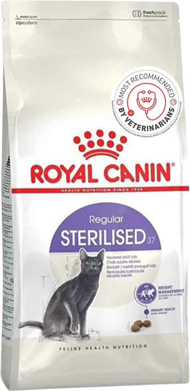 Royal Canin Sterilised 37 Regular Adult Cat Food | 2 Kg | Dry Food