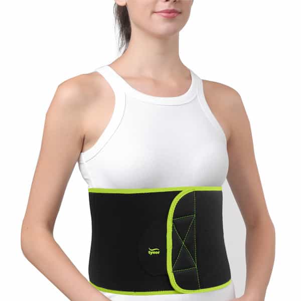 Tynor Abs Support (Neo) Black & Green Universal 1 Unit