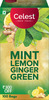 Celest Green Tea 100 Bags - Ginger | Mint & Lemon
