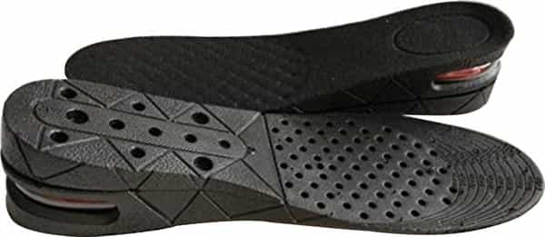 Skudgear Heightening Shoe Insoles Adjustable Shoe Lift Inserts Breathable Pads (1 Pair) (2Layer)