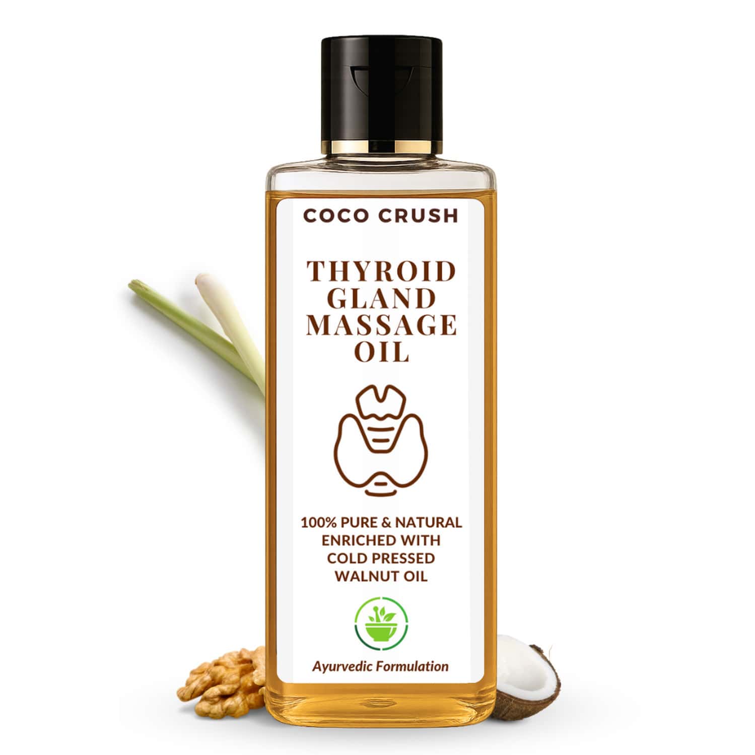 Coco Crush Thyroid Massage Oil - 100ml