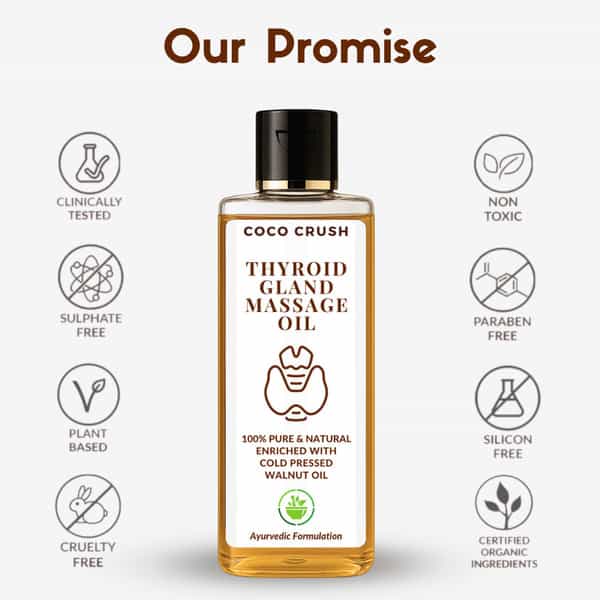 Coco Crush Thyroid Massage Oil - 100Ml