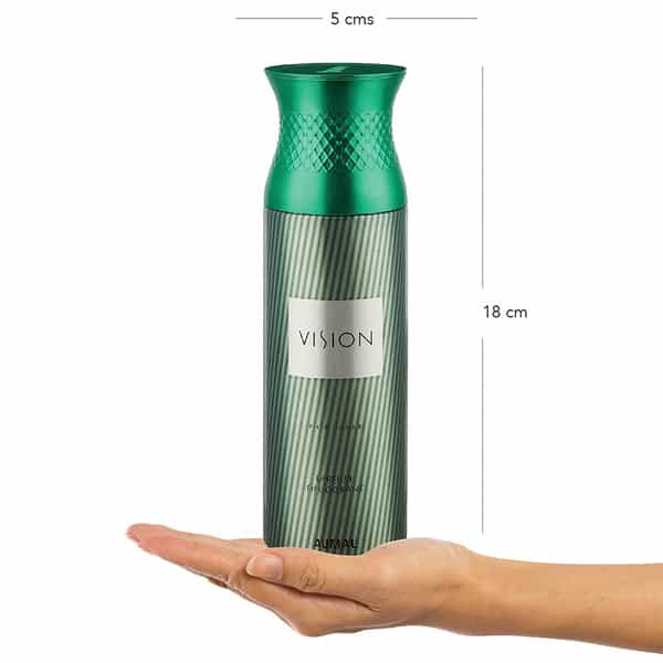 Ajmal Vision & Aurum Deodorants Gift For Men & Women (200 Ml Pack Of 2)