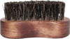 Man Arden 100% Boar Bristle Beard Brush With Hand Crafted Premium Wood Handle With Leather Pouch