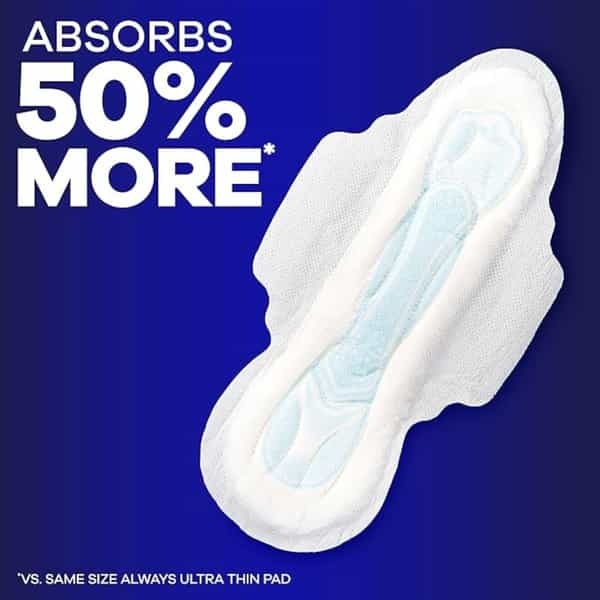 Always Maxi Extra Heavy Overnight Pads - 36 Count