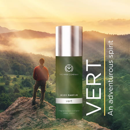 The Man Company Body Deodorant Trio Pack With Kopar Blanc Vert Body Perfume For Men- (120ml*3)