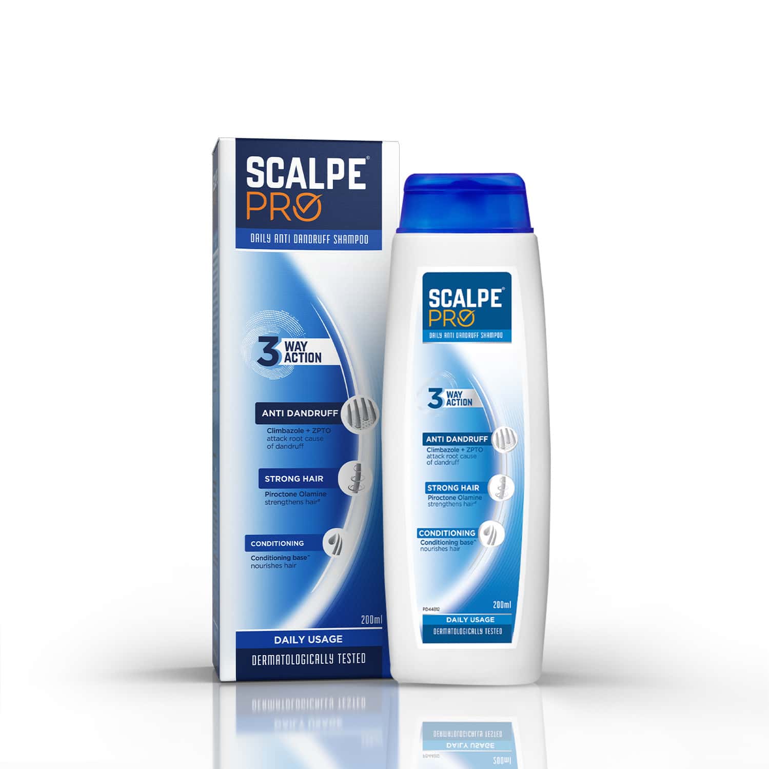Scalpe Pro Anti-dandruff Shampoo Bottle Of 200 Ml
