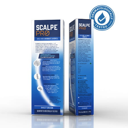 Scalpe Pro Anti-Dandruff Shampoo Bottle Of 200 Ml