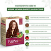 Nisha Henna Based Hair Color Red Brown 90g | No Ammonia | No Ppd | Non Oxidative