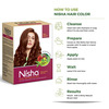 Nisha Henna Based Hair Color Red Brown 90g | No Ammonia | No Ppd | Non Oxidative