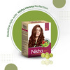 Nisha Henna Based Hair Color Red Brown 90g | No Ammonia | No Ppd | Non Oxidative