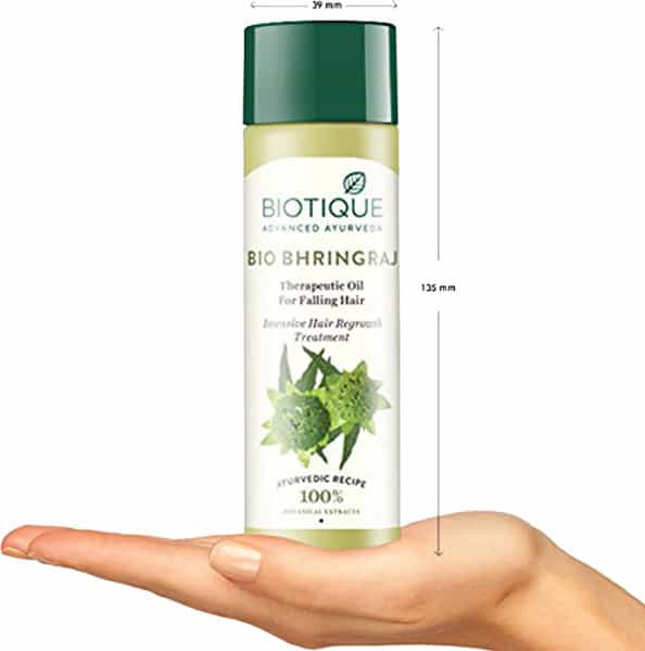 Biotique Bio Bhringraj Therapeutic Oil For Falling Hair 120 Ml