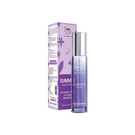 Tnw The Natural Wash Summer Eau De Parfum | Fresh Long Lasting Fragrance For Women 15 Ml