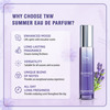 Tnw The Natural Wash Summer Eau De Parfum | Fresh Long Lasting Fragrance For Women 15 Ml