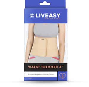 Liveasy Ortho Care Waist Trimmer / Abdominal Binder - Xxl (44 - 48 Inch)