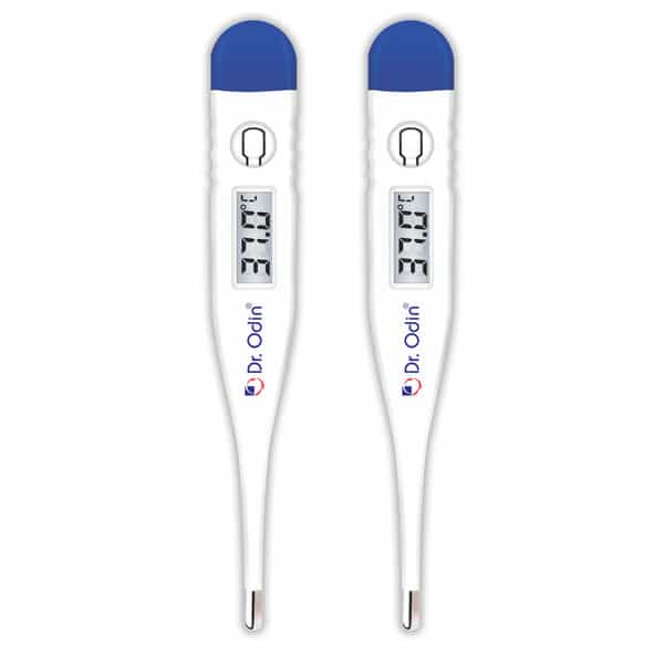 Dr. Odin T 12L Digital Medical Thermometer Quick 60 Second Reading Pack Of 2
