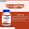 Healthvit Cordyceps 500mg -60 Capsules
