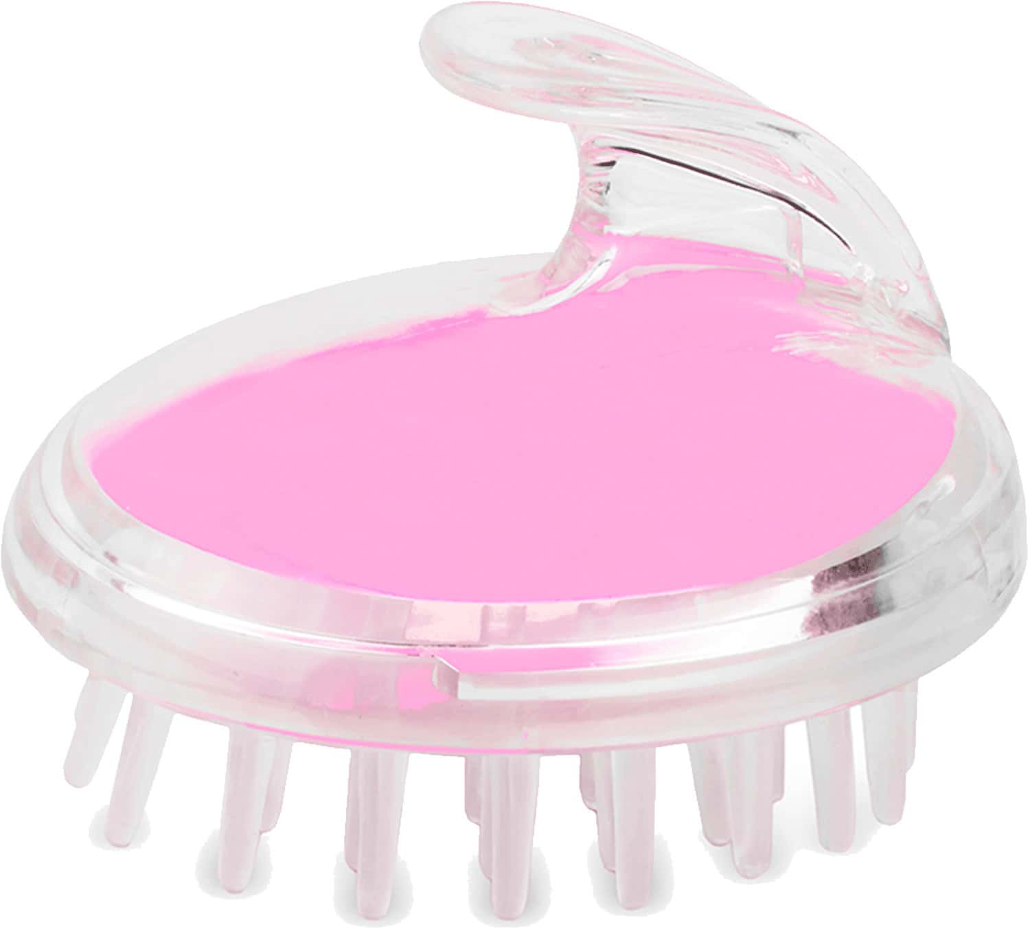 Streak Street Smooch Pink Hair Scalp Massager And Shampoo Brush