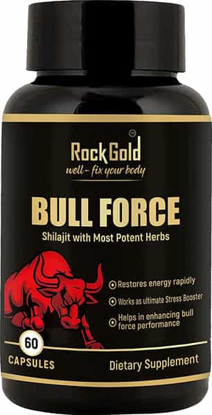 Rock Gold Bull Force Capsule 500Mg 60 Capsules (Pack Of 1)