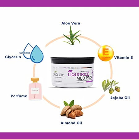 Oxyglow Herbals Liquoric Mud Pack|Reducing Wrinkles|Rejuvenate And Nourish|All Skin Type|500gram
