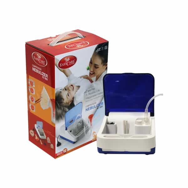 Easycare Piston Compressor Nebulizer With Compartment Perfect All Ages With Air Flow Controller