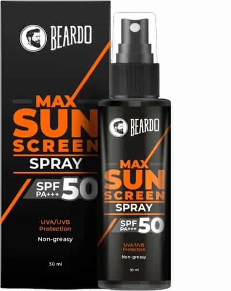 Beardo Max Sunscreen Spray Spf-50 - 50Ml
