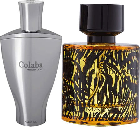 Ajmal Colaba Mukhallat Cp 14ml For Unisex And Maryaj Wild Stripes Edp 100ml For Men