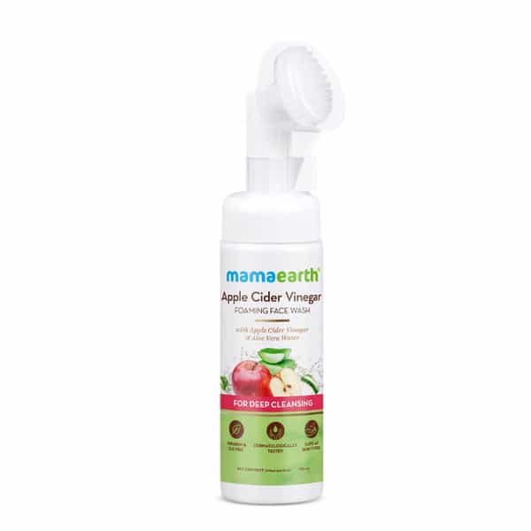 Mamaearth Apple Cider Vinegar Foaming Face Wash 150 Ml