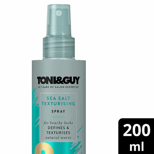 Toni & Guy Sea Salt Hair Texturising Spray For Beach Locks & Natural Waves | 200Ml