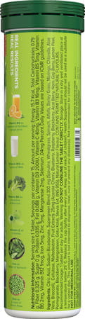 Plix Green Elixir 15 Effervescent Tablets Pack Of 1 Bottle