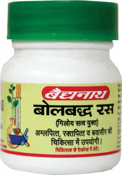Baidyanath Bolbaddha Ras Tablet 80