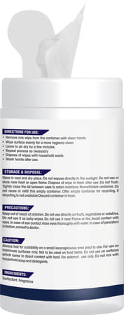 Cleno Bathroom Cleaner Wet Wipes For Shower/ Wash-Basin/Floor - 50 Wipes (Pack Of 2)