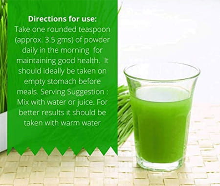 Grazing Meadows Wheatgrass 500gms Powder (Pack Of 5)