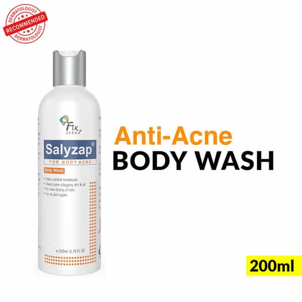 Fixderma Salyzap Acne Body Wash 200Ml