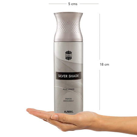 Ajmal Silver Shade & Evokesilver Edition & Raindrops & Blu Deo - For Men (200 Ml Pack Of 4)