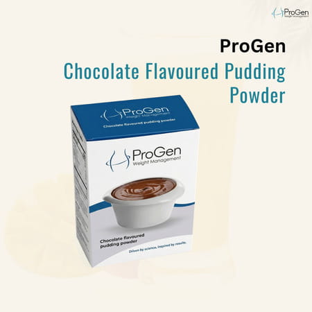 Progen Chocolate Pudding | 15 G Of Protein Per Meal | Pack Of 7 105 Gm