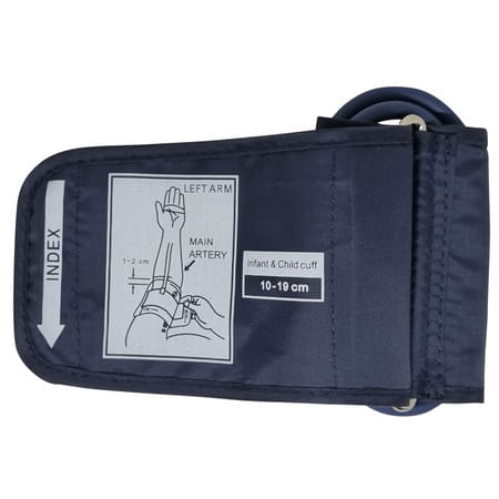 Sahyog Wellness Single Tube Pediatric/Child Sized Blood Pressure Monitor Machine Arm Cuff (10-19 Cm)