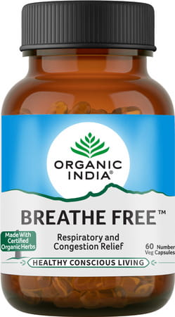 Organic India Breathe Free Capsule 60